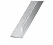 Cornière aluminium brut 20 x 20 mm 1 m