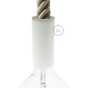 Creative Cables - Kit douille E27 en bois pour corde 3XL Blanc - Blanc