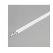 Miidex Lighting - Accessoires profilés diffuseurs 10,2mm - 15,4mm - 19,2mm Blanc - 15,4mm - 1000mm