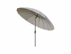 Parasol rond inclinable mushroom gris