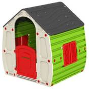 Petite maison en résine pour enfants cm.102x90x109h