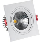 Spot LED Downlight 10W COB Carré New Madison Coupe