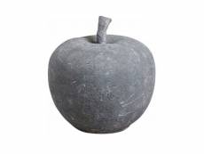 Statue de jardin grande pomme en fibre de ciment