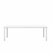 Table basse Plate Table / 41 x 113 cm - MDF - Vitra blanc en bois
