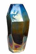 Vase Graphic Luster Medium / H 30 cm - Verre irisé - Pols Potten bleu en verre