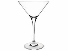 Verre à martini en cristal olympia campana 260 ml - lot de 6 - - cristal x180mm
