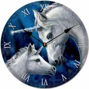 1001kdo - Horloge Licornes par Lisa Parker 30 cm