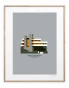 Affiche Le Duo - Fallingwaterhouse Archi / 40 x 50 cm - Image Republic multicolore en papier