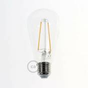 Ampoule Transparente LED Edison ST64 Filament Long
