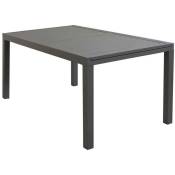 Caesaroo - Table d'extérieur 160x90 cm Amalfi extensible