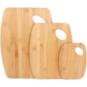 Cook Concept - Set de 3 planches à découper en bambou