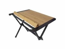Eurotrail table de camping chambery bambou s 80x63 cm