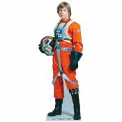 Figurine en carton Luke Skywalker - Haut 184 cm - Orange
