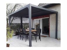 Habrita - abri de jardin 10.80 m² aluminium per 3630v bi - PER 3630V BI
