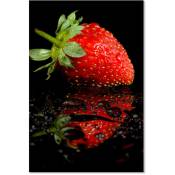 Hxadeco - Affiche cuisine fraiche fraise - 40x60cm