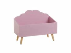 "meuble à jouets nuage rose - couleur : rose"