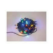 Shimmerlight led - 16 m - 740 multicolor lamps - green wire - modulator - 24 v Velleman 5420046529214