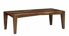 Table Basse 120x60cm - Bois Massif de Palissandre laqué