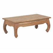 Table basse rectangulaire OPIUM 110x60 en bois acacia