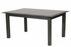 Table de jardin HPL Hespéride Allure 254 x 115 cm poivre et graphite