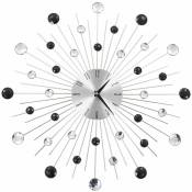 Vidaxl - Horloge murale avec mouvement à quartz Design moderne 50 cm