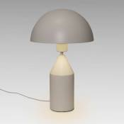 Barcelona Led - Lampe à poser en métal Cutt - E27 / Inspiration Atollo - Blanc - Blanc