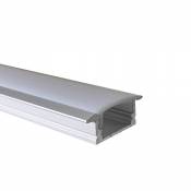 BLANC LAITEUX - Profile aluminium LED 100 cm EINBAU