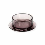 Bol Dishes to Dishes - Verre / High - Ø 20,5 x H 8 cm - valerie objects violet en verre