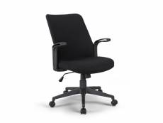 Chaise de bureau classique fauteuil ergonomique confortable en tissu assen Franchi Bürosessel