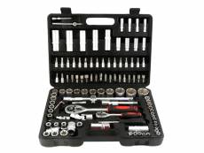 Coffret kit outils 108 pcs kraft müller clé à cliquet douille acier vanadium douilles, mécanicien, garagiste, bricoleur