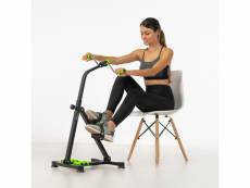 Exercice réglable pour jambes et bras fisiotech. Avec rouleaux de massage et écran lcd, utilisation analogique. ECO-805