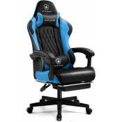 Gtplayer - Chaise Gaming, Fauteuil Gamer Hauteur Réglable,