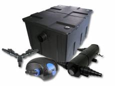 Kit de filtration de bassin pour 60000 litres 18 watts stérilisateur et 100 watts pompe helloshop26 16_0001377