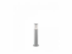 Lampadaire gris tronco 1 ampoule en aluminium