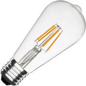 Ledkia - Ampoule led Filament E27 6W 500 lm ST64 Dimmable