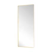 Miroir de sol 60 x 152 cm en laiton - Hübsch