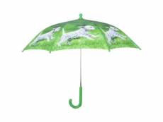 Parapluie chiot en métal et bois dalmatien