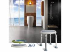 Siège de douche 360 rotation tabouret de douche chaise de douche hombuy à hauteur réglable rond banc de bain sécurité et fiabilité