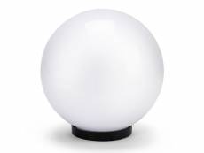 Sphère d'extérieur en pmma, 200mm, e27, blanche SPH200