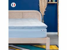Surmatelas 160x200 cm de confort moelleux - qualité hôtellerie - production française