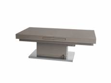 Table basse relevable extensible setup taupe 20100879525