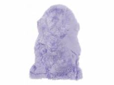 Tapis chambre peau shepherd violet 60 x 95 cm tapis longues mèches par unamourdetapis