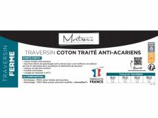 Traversin coton anti-acariens 180 cm – 31236 31236
