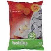 Bolsius 4 Hour Tealights (Pack of 100) - [P950]