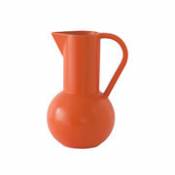 Carafe Strøm Medium / H 24 cm - Céramique / Fait main - raawii orange en céramique