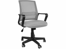 Chaise de bureau ergonomique inclinable hauteur réglable