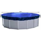Couverture de piscine d'hiver ronde 200g / m² pour