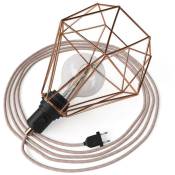 Creative Cables - Table Snake - Lampe plug-in avec