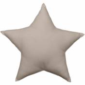 Enjoy Home - Coussin étoile non déhoussable coton 40 cm star - beige ecru