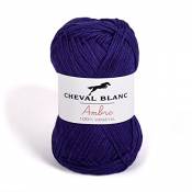 Laines Cheval Blanc - AMBRE fil à tricoter 70% viscose
